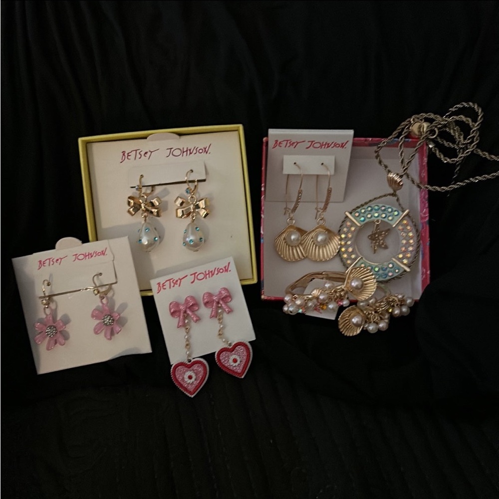 Lot of Betsey Johnson Jewelry
